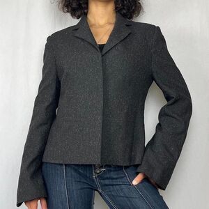 Unbranded Women's Grey and Silver Jacket
